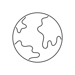 Earth vector icon