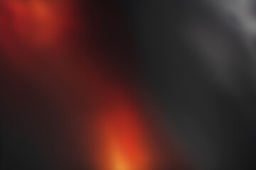 Smooth gradient from dark grey to vivid red, abstract backdrop