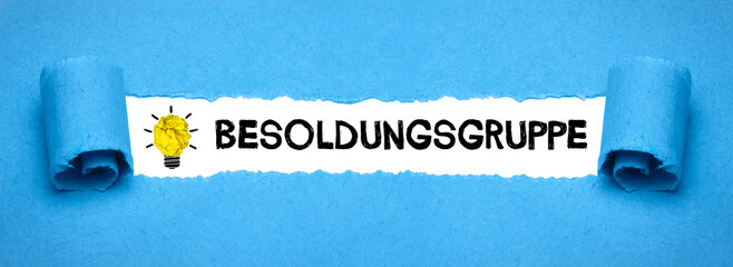 Besoldungsgruppe	