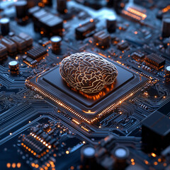 Memristor-based neuromorphic computing chip
