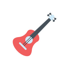 Acoustic guitar vector icon