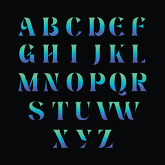 Vintage sport font in american style for football, baseball or basketball logos and t-shirt. Athletic department typeface, varsity style font. Vector