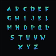 Vintage sport font in american style for football, baseball or basketball logos and t-shirt. Athletic department typeface, varsity style font. Vector