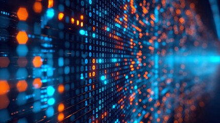 Obraz premium Edge computing system, processing data locally