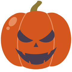 Halloween pumpkin cartoon 