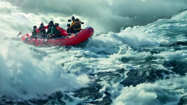 Thrilling White Water Rafting Adventure