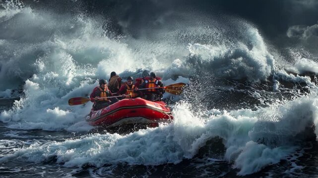 Thrilling White Water Rafting Adventure