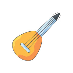 Lute vector icon