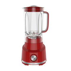 3D rendering blender with a transparent background