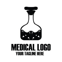 Modern medical logo health vector design