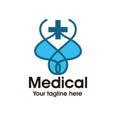 Fototapeta premium Healthcare and medical logo design