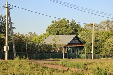 Home in the village of Poisevo, Tatarstan.