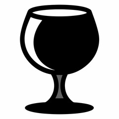 Paper cup of coffee isolated on white, coffee cup vector illustration, glass vector art, coffee cup silhouette, coffee glass vector icon, eps