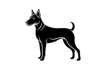 illustration of a dog vector