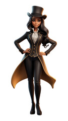 PNG Adult figurine costume cartoon.