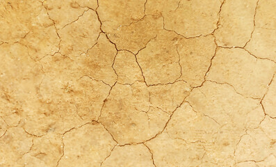 The ground has cracks in the top view for the background