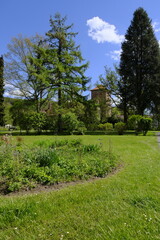 Wasserburg oder Alte Burg in der Marktgemeinde Burgsinn im Sinntal, Landkreis Main-Spessart, Unterfranken, Franken, Bayern, Deutschland