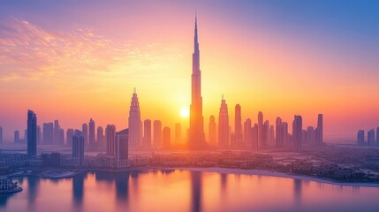 Obraz premium Dubai city center