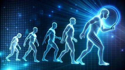 The Evolving Search: A Journey from Icon to Humanoid Form  Generative AI
