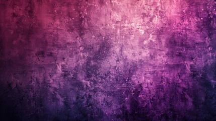 Abstract purple and pink wall texture with gradation in a creative space
