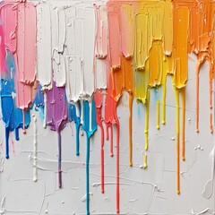 Colorful Paint Dripping