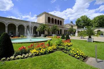 Regentenbau im Staatsbad Bad Kissingen, Unterfranken, Franken, Bayern, Deutschland