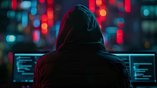 Cybersecurity computer programmer, dark web anonymous  hacker coding security platform, internet scam malware, crypto currency digital wallet payment technology virus attack identity privacy 