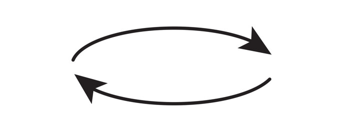 trendy curve arrow set 