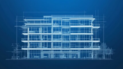 Modern Residential Blueprint: Architectural Excellence