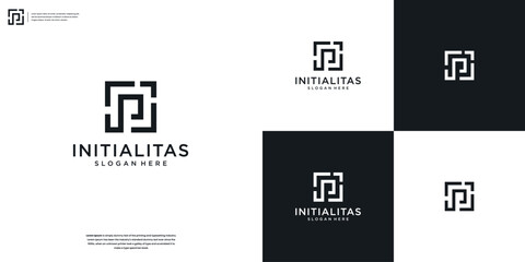 letter P logo design inspiration