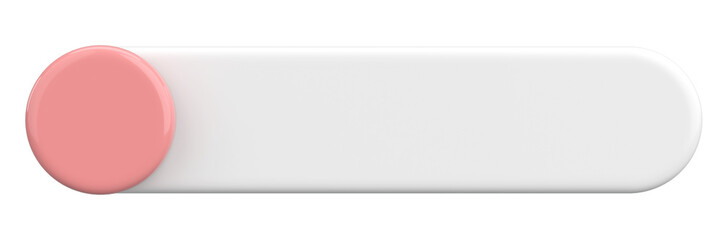 Profile tab. Social media profile. 3D illustration.