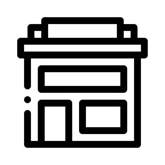 storefront line icon