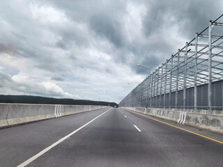 Motorway No. 6, Bang Pa-in - Nakhon Ratchasima route or Motorway M6 has a total distance of approximately 196 kilometers in Thailand.