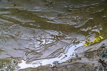 Stream Sand Close-up