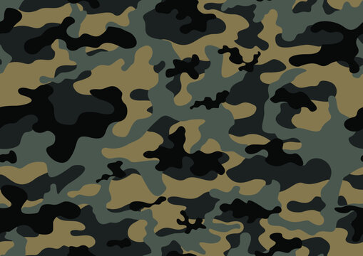 
camouflage gray background, seamless trendy vector pattern