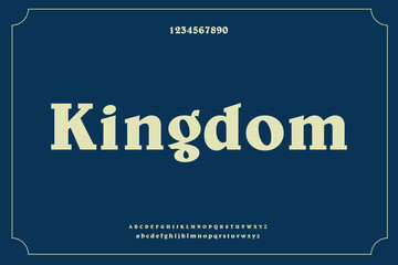 Introducing a bold and versatile slab serif typeface that combines classic elegance with modern flair