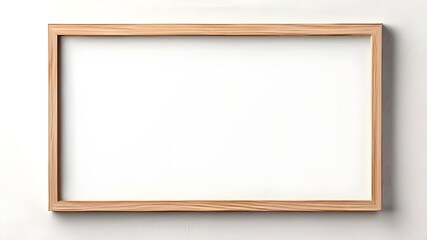 Fototapeta premium wooden whiteboard | mockup