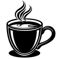 cup of tea vector illustration