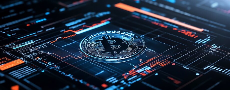 Close-up of digital currency exchange display, sharp futuristic design, more clarity with clear light and sharp focus, high detailed