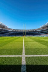 Fototapeta premium Football Stadium Day