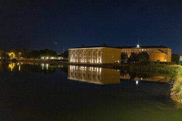 Stagneliusskolan (secondary school) is a traditional school with roots in the 17th-century gymnasium in Kalmar. (Sweden) Today's building is designed by Ragnar Östberg and built in 1933 © Gunnar E Nilsen