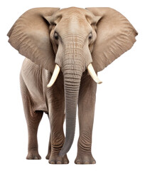 Obraz premium PNG Elephant wildlife animal mammal.