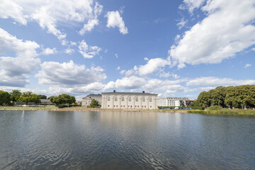 Stagneliusskolan (secondary school) is a traditional school with roots in the 17th-century gymnasium in Kalmar. (Sweden) Today's building is designed by Ragnar Östberg and built in 1933 © Gunnar E Nilsen