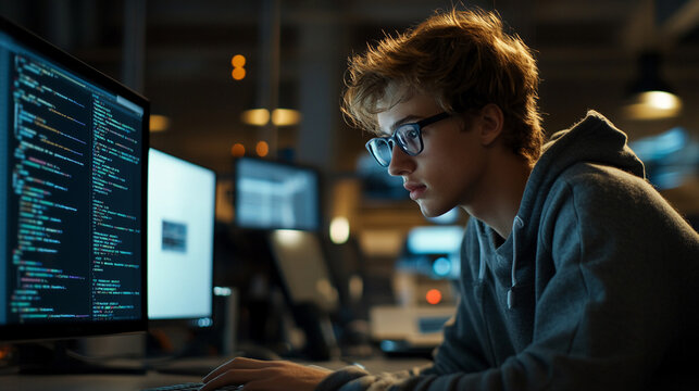 Boy designing algorithms Some of the most highly rated AI code assistants include GitHub Copilot Codeium and Tabnine