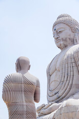 Great buddha statue near mahabodhi temple in bodh gaya, bihar state of India © Rahul