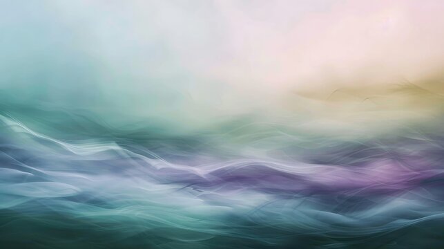 An abstract blend of colors with a smooth, flowing texture that gives a sense of calmness and creativity