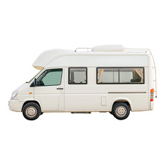 White Camper Van