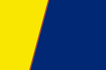 Eye-catching background featuring a vibrant blend of yellow and blue. This dynamic design offers a striking contrast and modern appeal, perfect for various creative projects