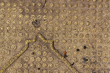 Plastic abstract texture. Surface grunge backdrop. Dirty effect pattern. Material background.