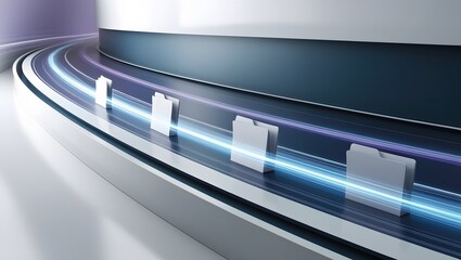 An image that conveys fast data transfer.